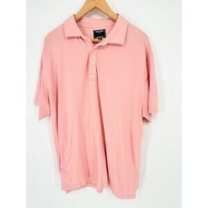 Todd Snyder Polo Shirt Men XXL Pink Pique Cotton Blend Stretch Knit Preppy